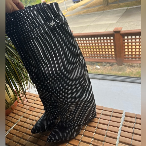 Azalea Wang rhinestone black boots - Picture 4 of 6